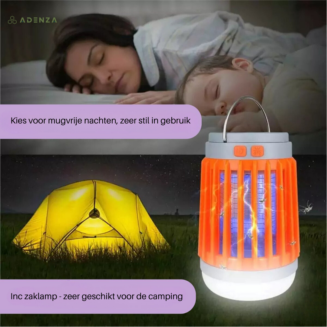 Muggen-killer™ - Oplaadbaar met LED-lamp | VANDAAG 50% KORTING