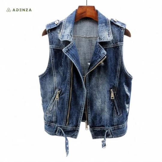 Nova - Dames Denim Gilet | VANDAAG 50% KORTING