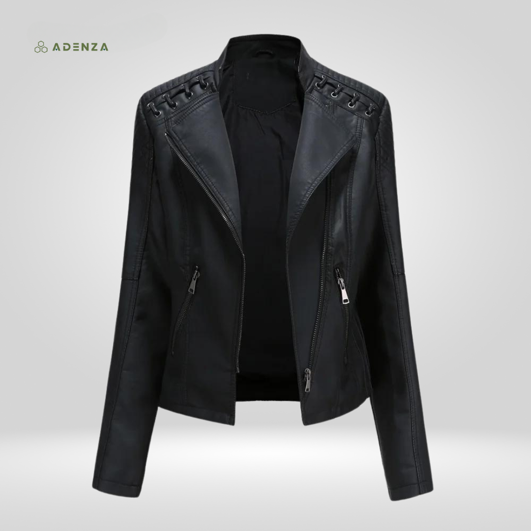 Cara™ Dames Lerenjacket | VANDAAG 50% KORTING!