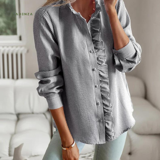 Elara™ Elegante Damesblouse