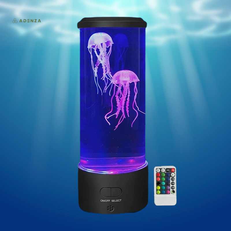 Lava shop lamp jellyfish