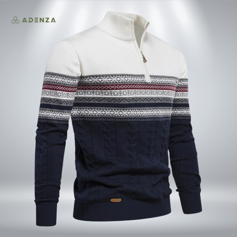 Max™ Heren Halfzip Sweater