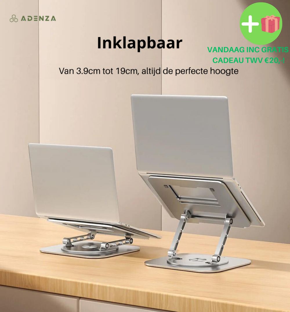 360° Roterende Aluminium Laptop Stand