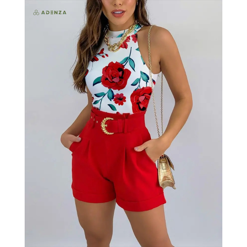 Olivia™ Tweedelige zomerset | VANDAAG 50% KORTING