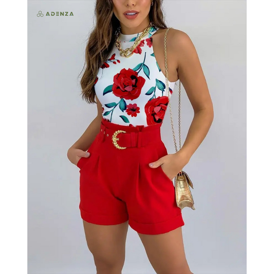 Olivia™ Tweedelige zomerset | VANDAAG 50% KORTING